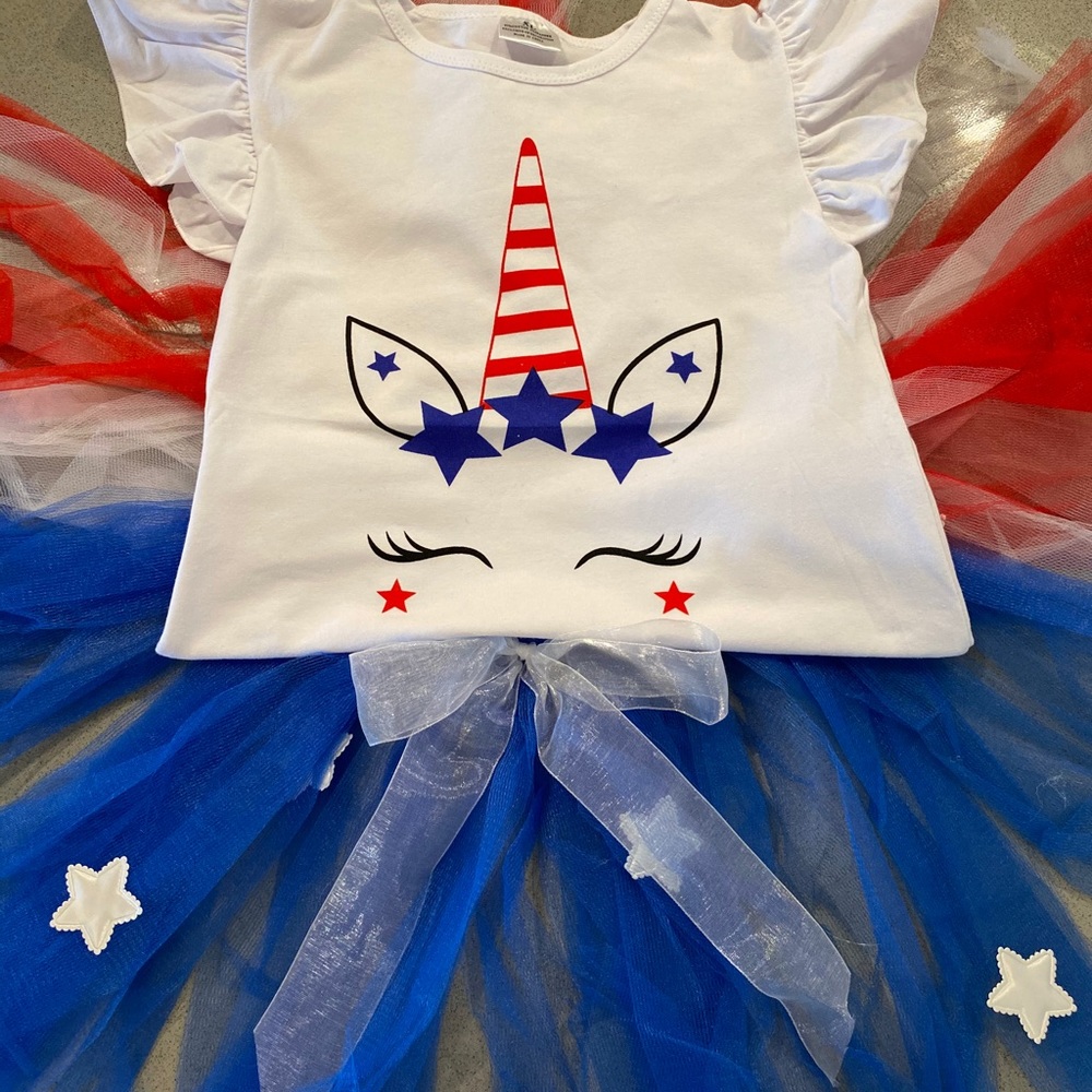 4th of July Tutu Set